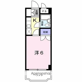 レジデンスクレイン【4階】の間取り