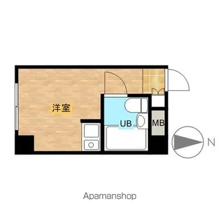 メゾンドノア大横町【4階】の間取り