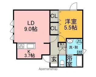 プチメゾン【2階】の間取り