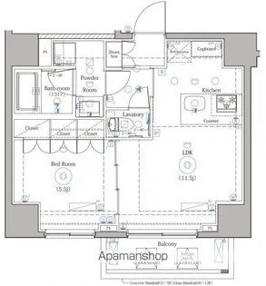 DIPS上野NORTH【10階】の間取り