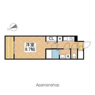 ファステート葵桜通リブレ【12階】の間取り