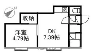 メゾン菊水元町【102号室】の間取り
