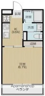 JENKS VILLA【2階】の間取り