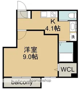 メゾンベール大松【1階】の間取り
