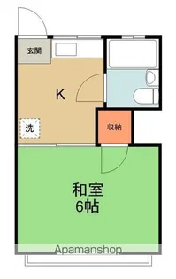 第二吉野ハイム【2階】の間取り