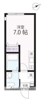 ハーミットクラブハウス野毛山公園(仮)【1階】の間取り