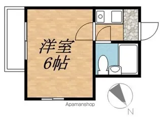 東京都立川市柴崎町2丁目【マンション】の間取り