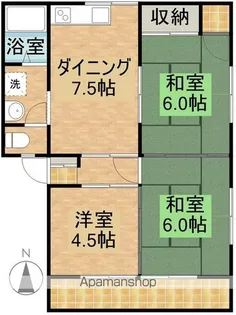 SKハウスB棟【2階】の間取り
