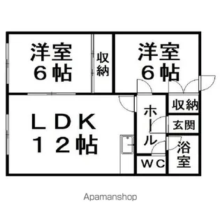おおたハイツ【102号室】の間取り