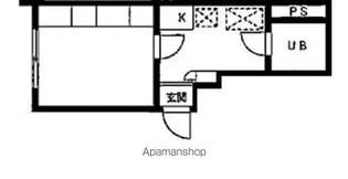 エマーレ中野新橋【1階】の間取り