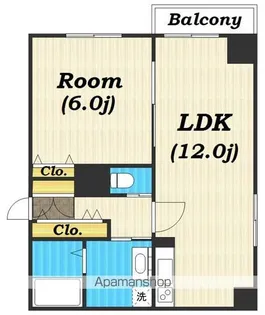 &LIFE−Ⅱ【3階】の間取り