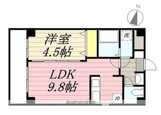 ウイリアムⅠ【4階】の間取り