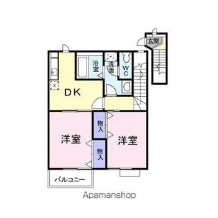 エトワールパルク エスト【2階】の間取り