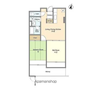 目黒LFV【2階】の間取り
