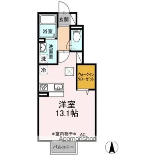 ヴィル・トランキル大森【1階】の間取り