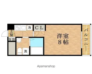 SEST 新大阪【303号室】の間取り