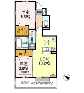 SEJOURーN【1階】の間取り