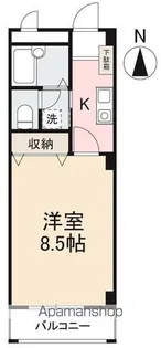 スピリア福岡町【103号室】の間取り