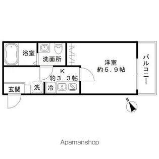 センターヴィレッジ三郷【2階】の間取り