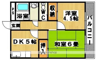 岡田マンション【3階】の間取り