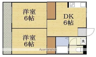 コーポ 花水樹【2階】の間取り