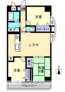 レイクウエスト【7階】の間取り