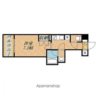 オーチャード【3階】の間取り