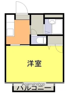 エクセル大手町Ⅱ【202号室】の間取り