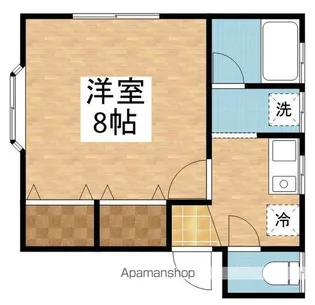 サンセベリア【1階】の間取り