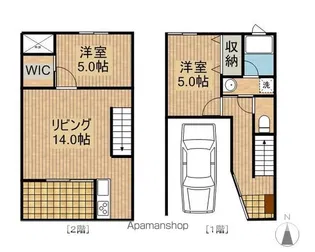 OTTO Ⅰ【1号室】の間取り