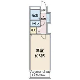 ハッピーヒル【2階】の間取り