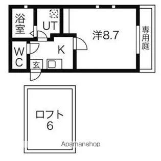 リエス浄心【2階】の間取り