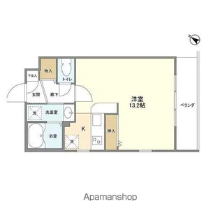 DELCCS田園調布【2階】の間取り