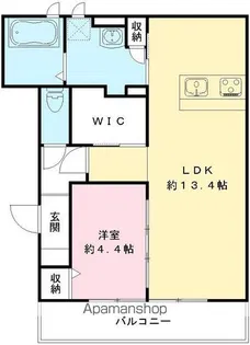 VERDE【302号室号室】の間取り