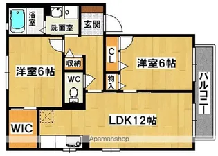 ガーデンパーク【1階】の間取り