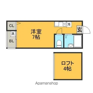 NEO STAGE【2階】の間取り