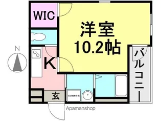 フジパレス武庫川5番館【1階】の間取り