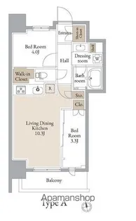 JMFレジデンス浅草橋三丁目【5階】の間取り