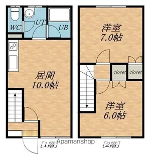 コーポ純5【1階】の間取り