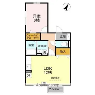 グランモア泉台【2階】の間取り