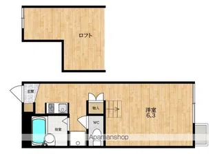 MAISON DE HIKARI (メイソン デ ヒカリ)【1階】の間取り