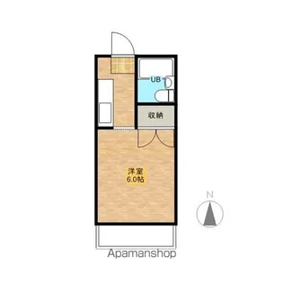 ドエル立川【1階】の間取り