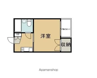 リピエーノ萱島【4階】の間取り