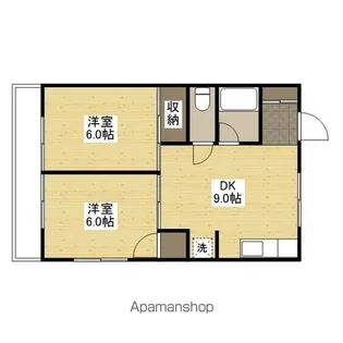 エイシンビルⅠ【3階】の間取り