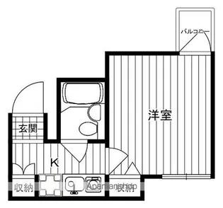 ベルトピア松戸第7【2階】の間取り