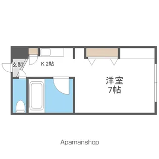 ロジングカントリー【310号室】の間取り
