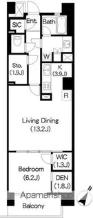 東京都世田谷区太子堂3丁目【マンション】の間取り