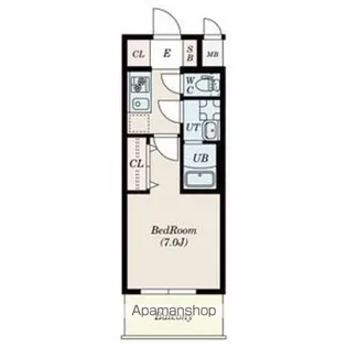 SーRESIDENCE堀田NORTH【6階】の間取り