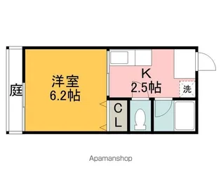 シティハイム吉見園【103号室】の間取り