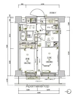 メインステージ東武練馬【5階】の間取り